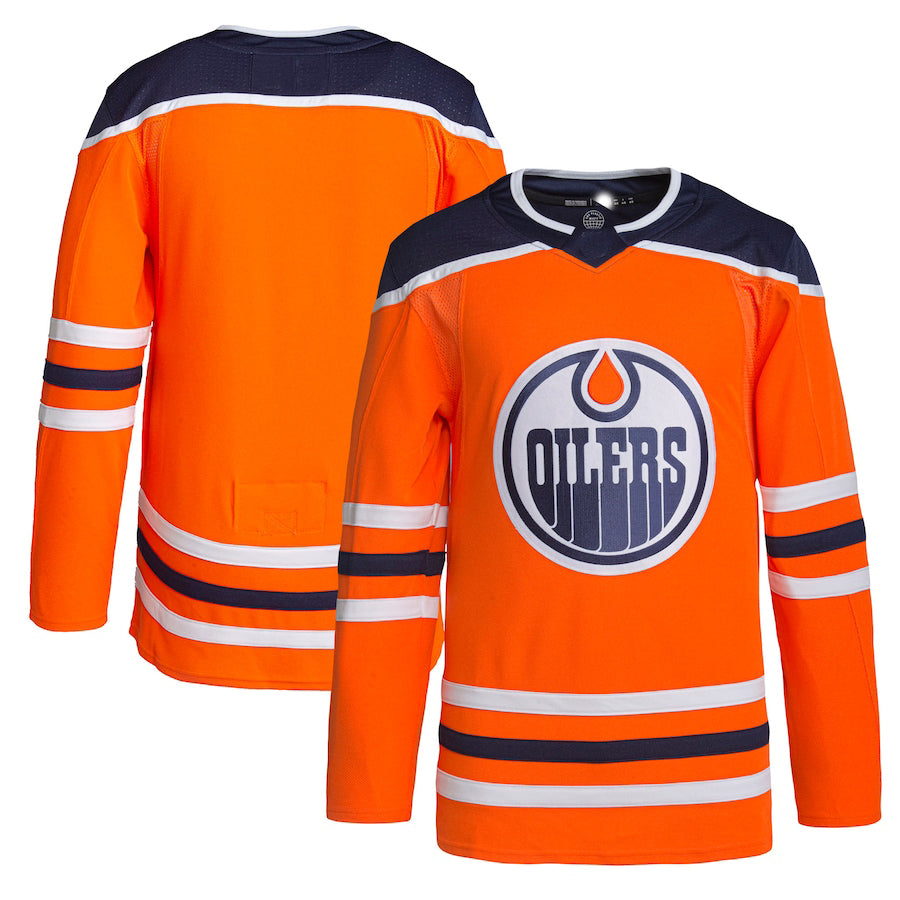Custom Orange EDM Hockey Shirt Top