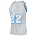 Custom #22 Silver 1960 LAL Basketball Shirt Top