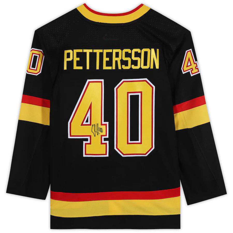 Custom #40 Black VAN Hockey Shirt Top