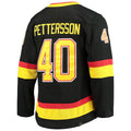 Custom #40 Black VAN Hockey Shirt Top