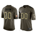 Custom Olive NE Football Shirt Top