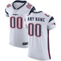 Custom White NE Football Shirt Top