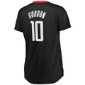 Custom #10 Black HOU Basketball Shirt Top