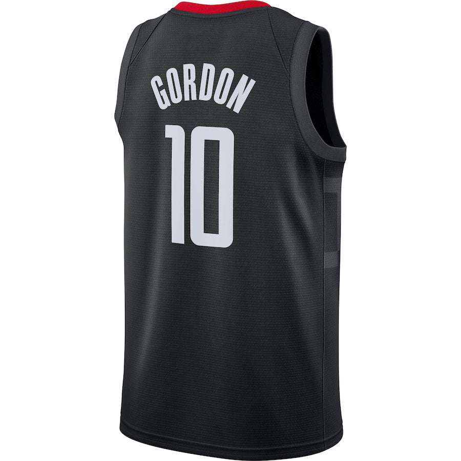 Custom #10 Black HOU Basketball Shirt Top