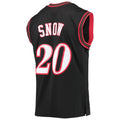 Custom #20 Black 2000 PHI Basketball Shirt Top