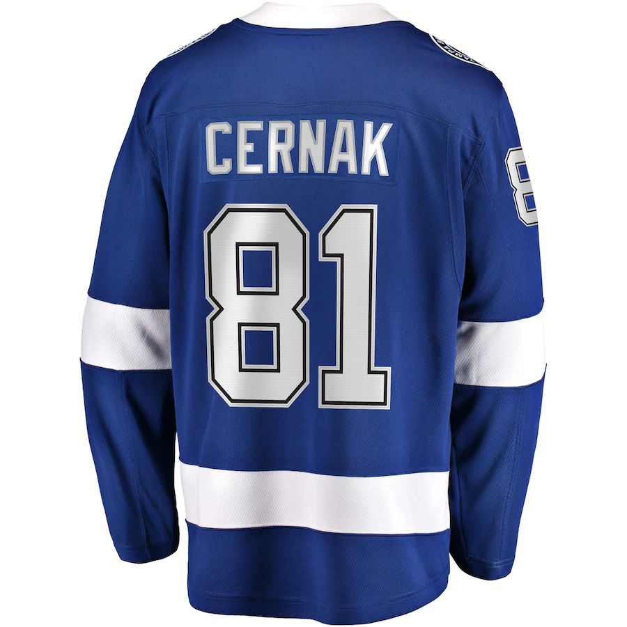 Custom #81 Blue TBL Hockey Shirt Top