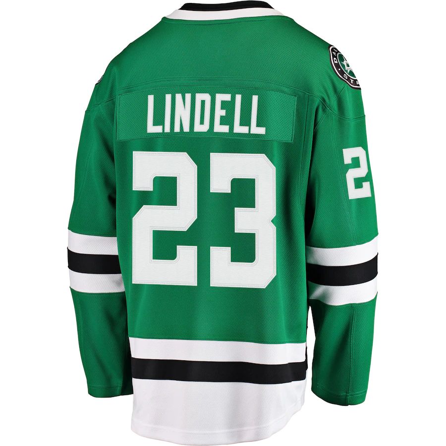 Custom #23 Green DAL Hockey Shirt Top