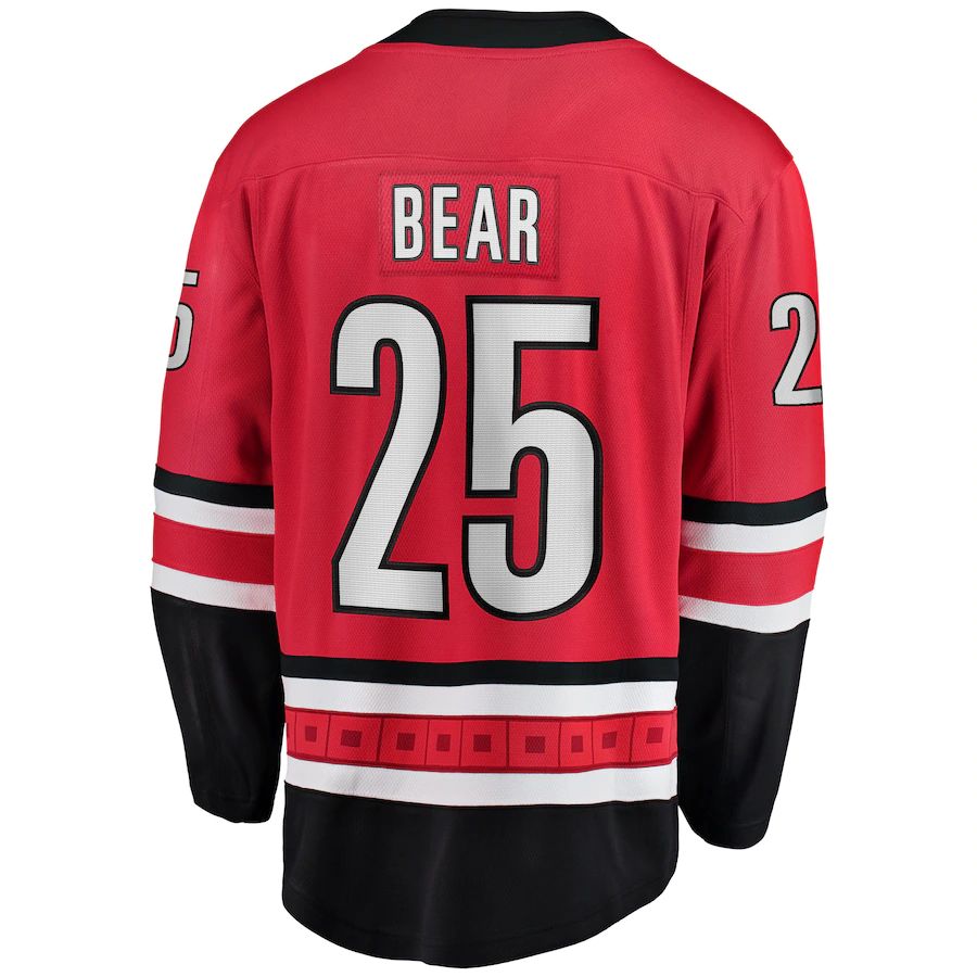 Custom #25 Red CAR Hockey Shirt Top