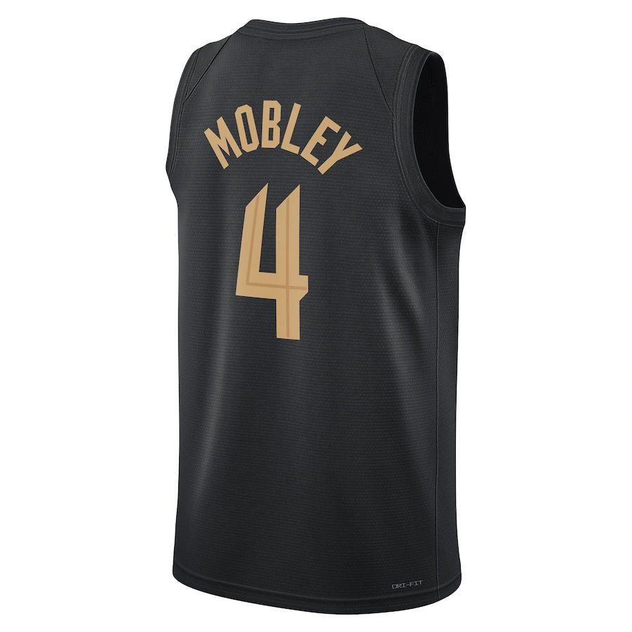 Custom #4 Black 2022 CLE Basketball Shirt Top