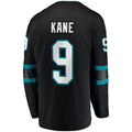 Custom #9 Black SJS Hockey Shirt Top