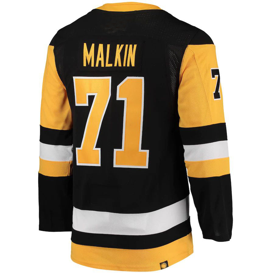 Custom #71 Black PIT Hockey Shirt Top