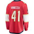 Custom #41 Red FLA Hockey Shirt Top