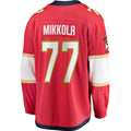 Custom #77 Red FLA Hockey Shirt Top