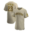 Custom #23 Brown SD Baseball Shirt Top