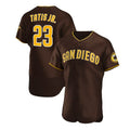 Custom #23 Brown SD Baseball Shirt Top