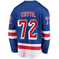 Custom #72 Blue Hockey Shirt Top
