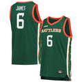 Custom #6 Green Basketball Shirt Top