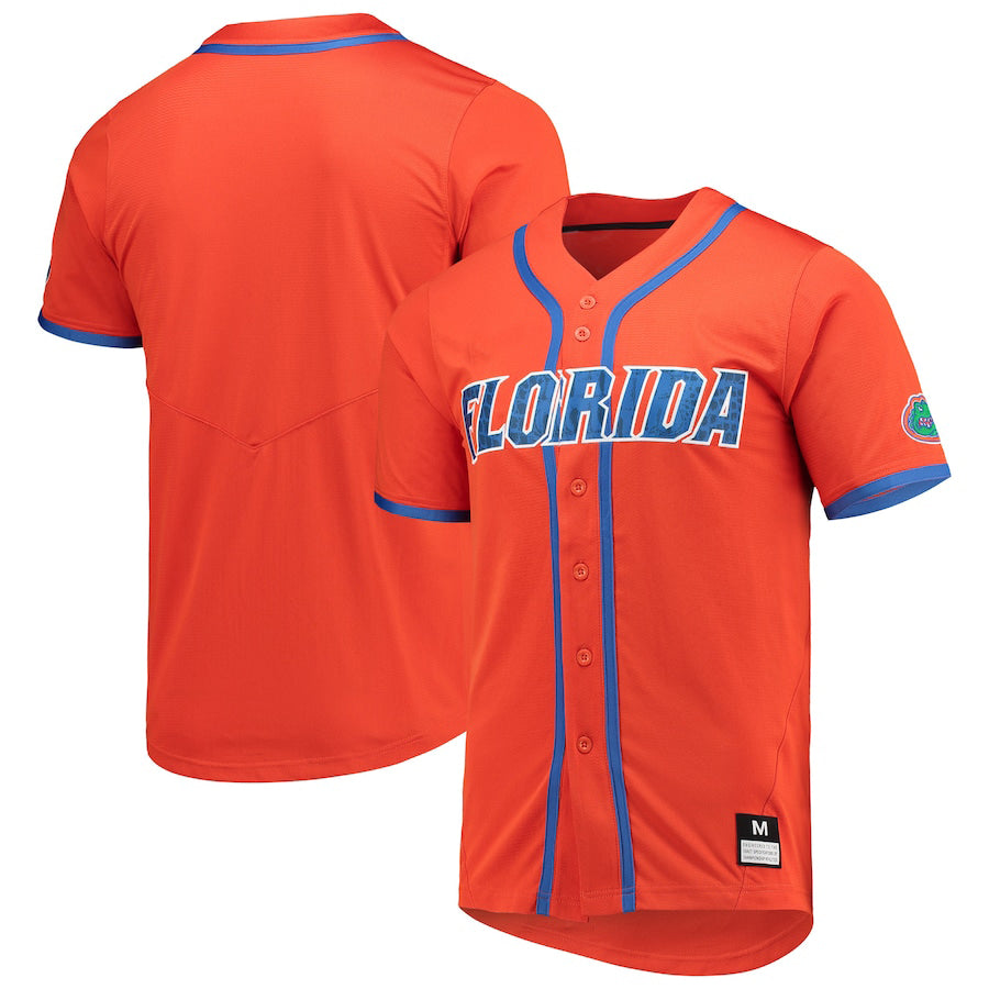 Custom Orange Baseball Shirt Top