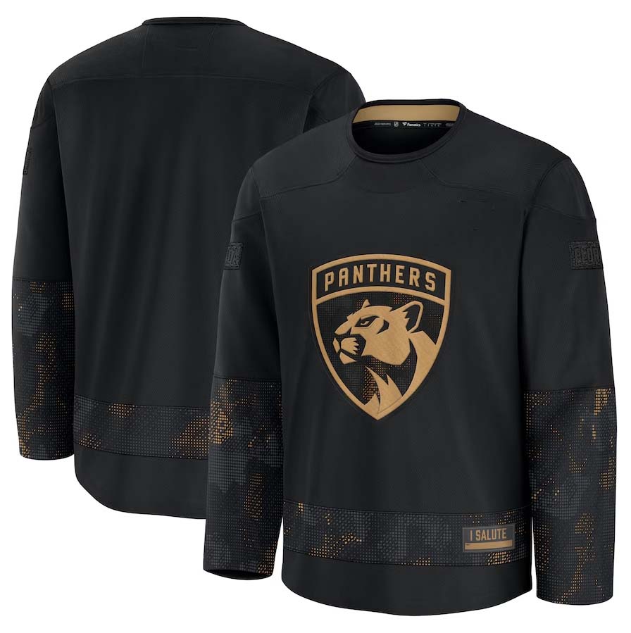 Custom Black 2024 FLA Hockey Shirt Top