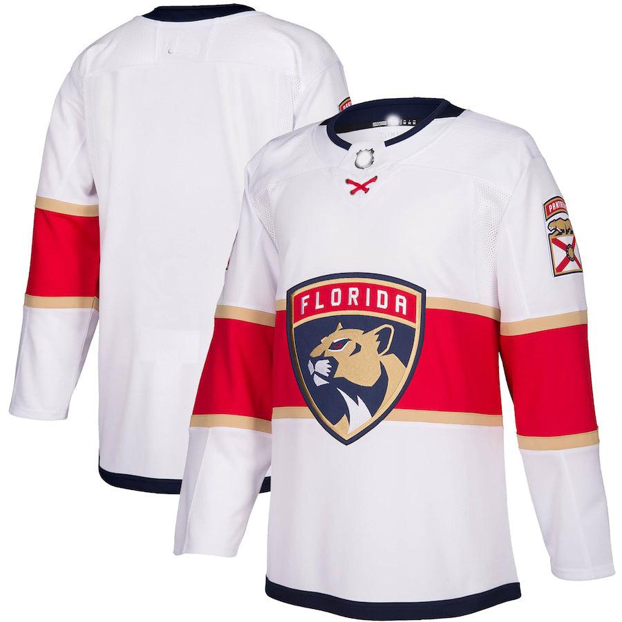 Custom White FLA Hockey Shirt Top