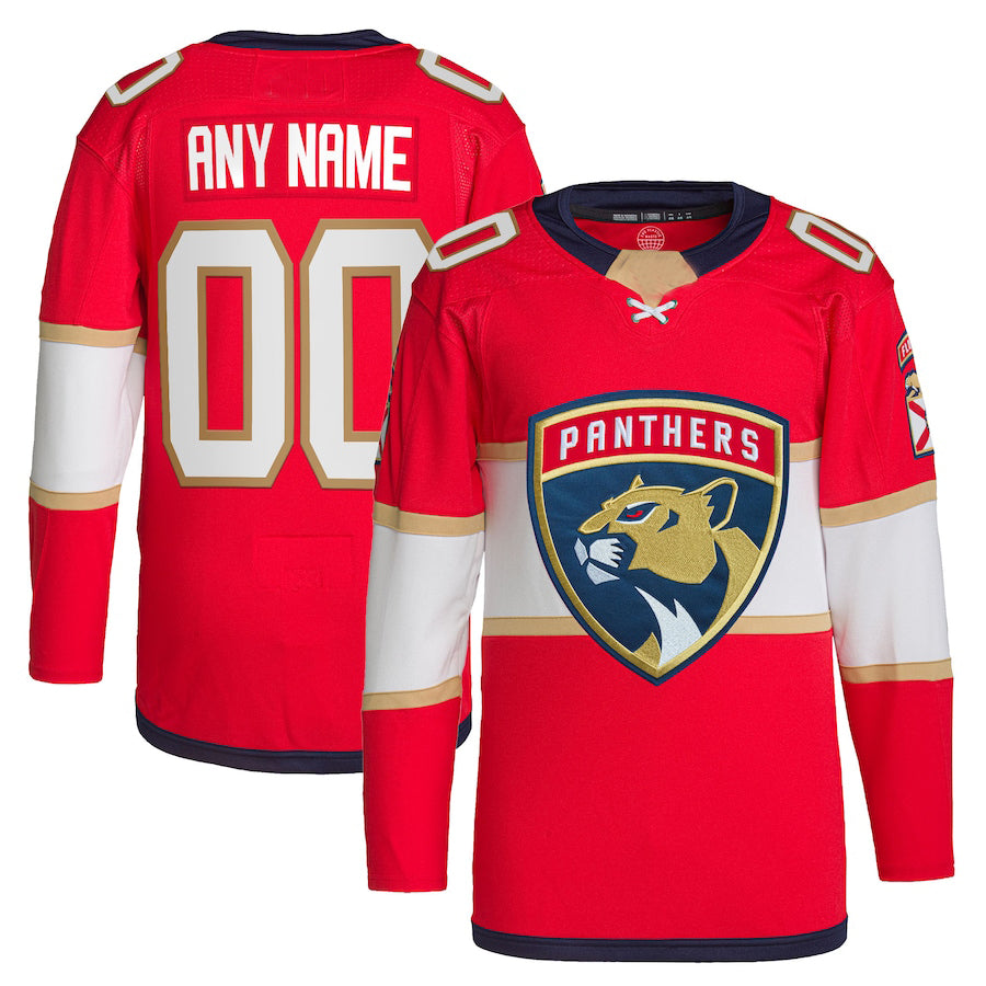 Custom Red FLA Hockey Shirt Top