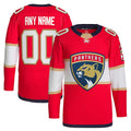Custom Red FLA Hockey Shirt Top