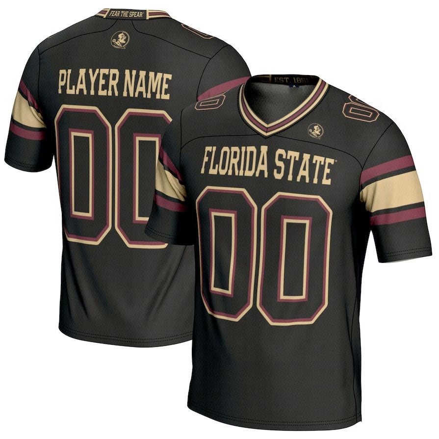 Custom Black Football Shirt Top