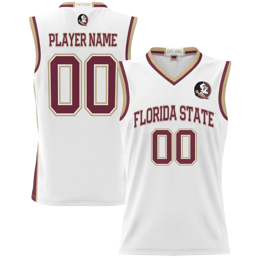 Custom White Basketball Shirt Top