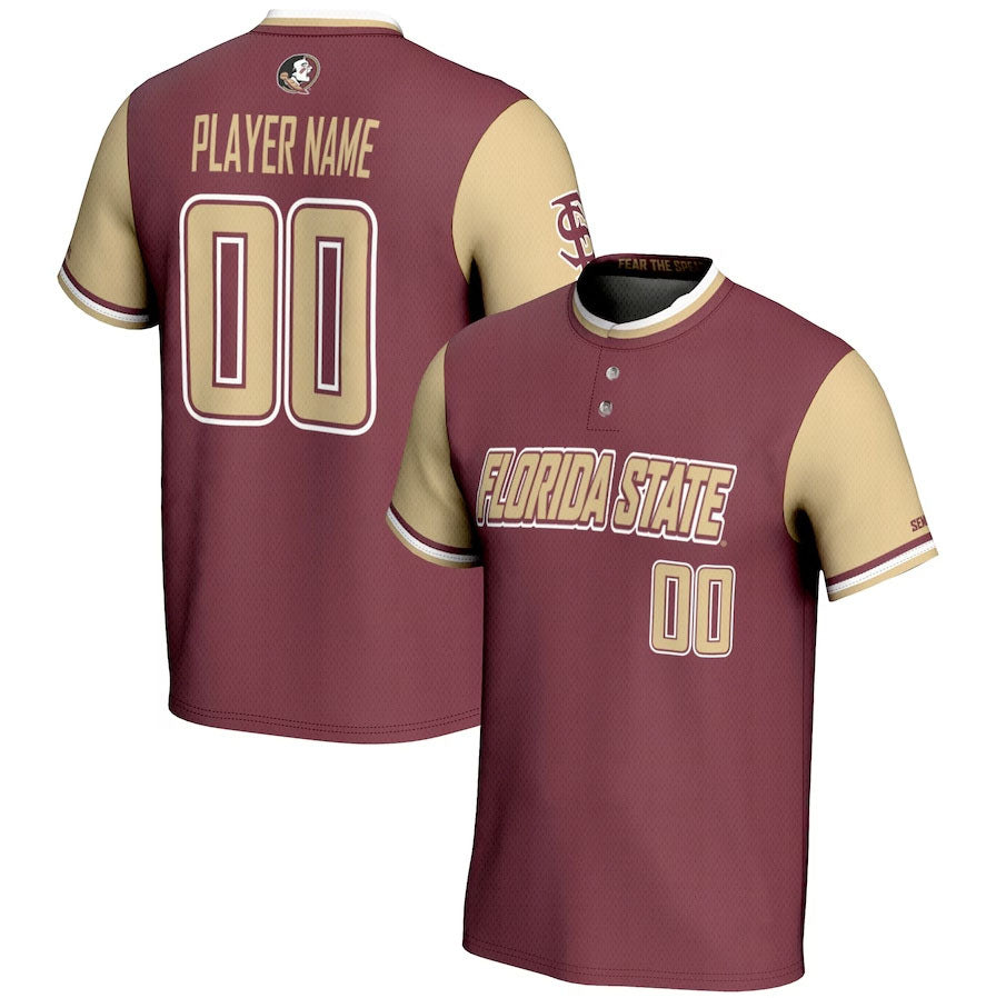 Custom Garnet College Shirt Top
