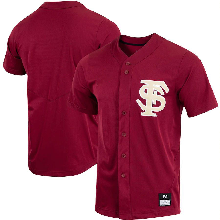 Custom Garnet Baseball Shirt Top
