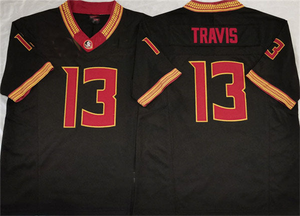 Custom #13 Black 2023 College Shirt Top
