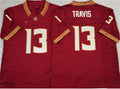 Custom #13 Red 2023 College Shirt Top