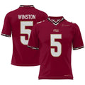Custom #5 Garnet Football Shirt Top