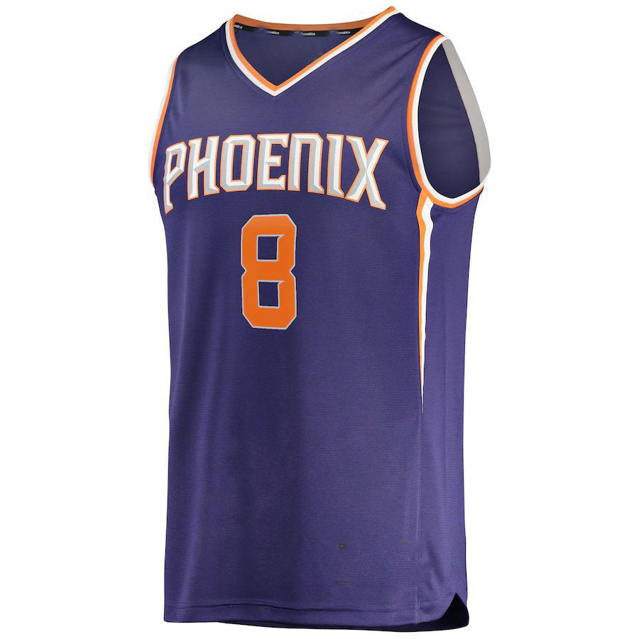 Custom #8 Purple PHX Basketball Shirt Top
