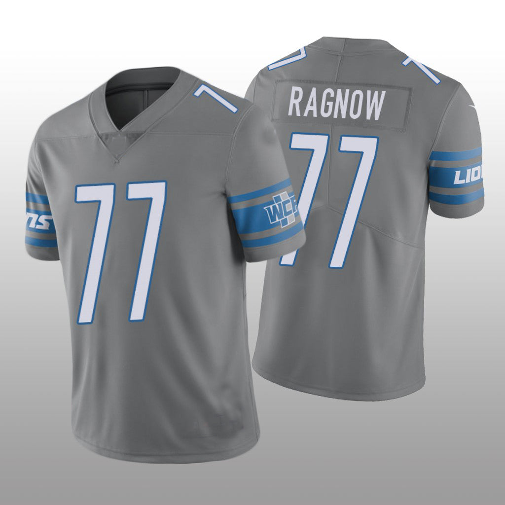 Custom #77 DET Football Shirt Top