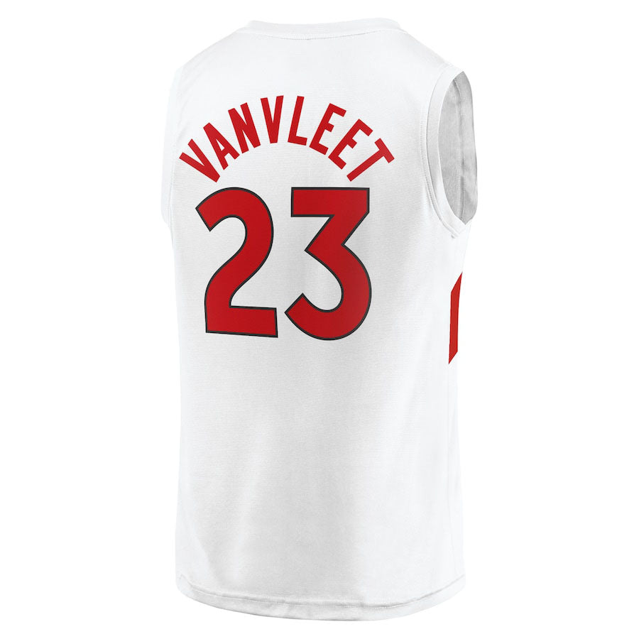 Custom #23 White TOR Basketball Shirt Top