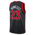 Custom #23 Black 2022 TOR Basketball Shirt Top