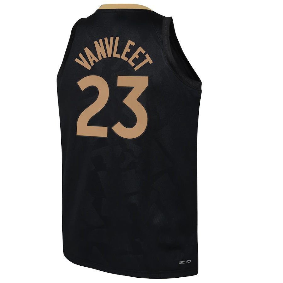 Custom #23 Black TOR Basketball Shirt Top