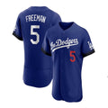 Custom #5 City Connect LAD Baseball Shirt Top