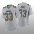 Custom #33 Gray GB Football Shirt Top