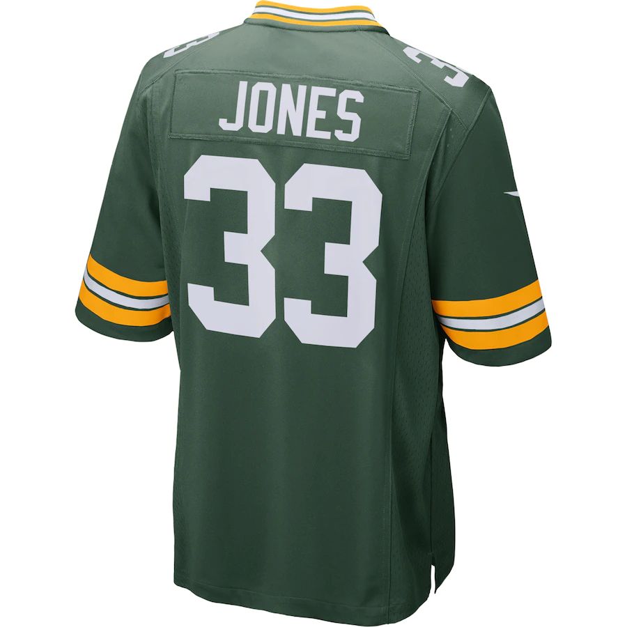 Custom #33 Green GB Football Shirt Top
