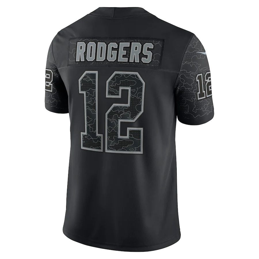 Custom #12 Black GB Football Shirt Top