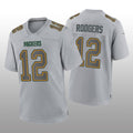 Custom #12 Gray GB Football Shirt Top