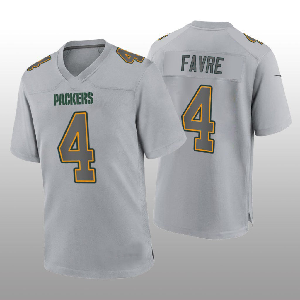 Custom #4 Gray GB Football Shirt Top