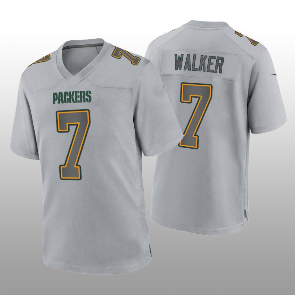 Custom #7 Gray GB Football Shirt Top