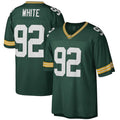 Custom #92 White 1996 GB Football Shirt Top