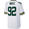 Custom #92 White 1996 GB Football Shirt Top