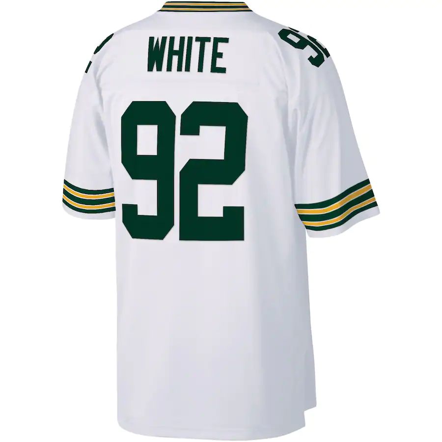 Custom #92 White 1996 GB Football Shirt Top