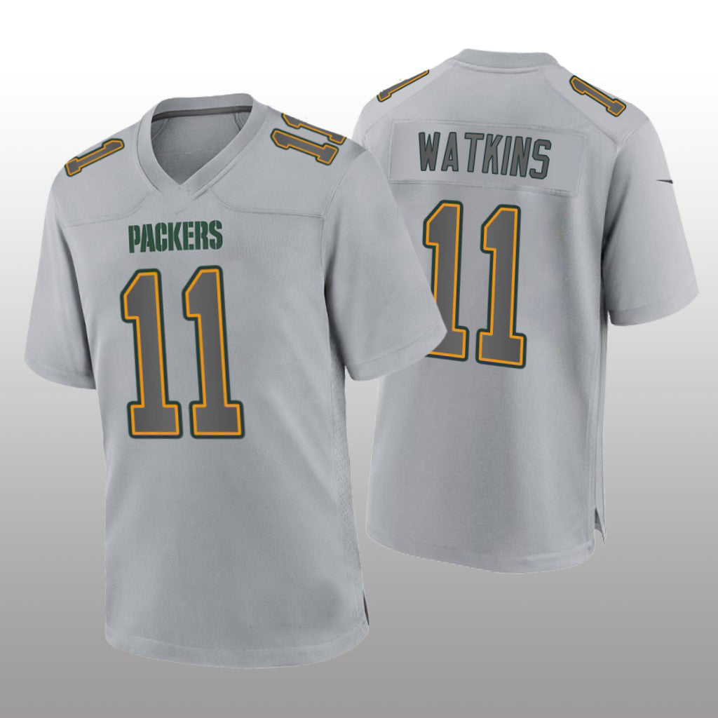 Custom #11 Gray GB Football Shirt Top