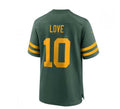 Custom #10 Green GB Football Shirt Top